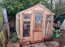 Load image into Gallery viewer, Greenhouse from salvaged double-glazed units