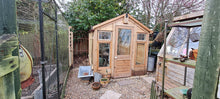 Load image into Gallery viewer, Greenhouse from salvaged double-glazed units