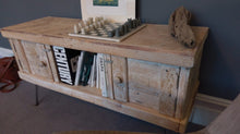 Load image into Gallery viewer, Reclaimed pallet wood hairpin Sideboard & TV cabinet: "Steve" & "Kate"