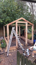 Load image into Gallery viewer, Greenhouse from salvaged double-glazed units