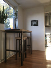 Load image into Gallery viewer, Breakfast Bar & stools- "Clapham Junction"