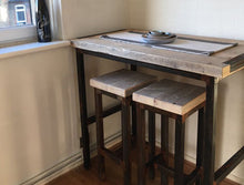 Load image into Gallery viewer, Breakfast Bar & stools- "Clapham Junction"