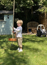 Load image into Gallery viewer, Child's rope swing - "Wheeee!"