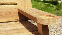 Load image into Gallery viewer, Outdoor Benches - "Nether Wallop" & "Over Wallop"