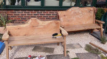 Load image into Gallery viewer, Outdoor Benches - "Nether Wallop" & "Over Wallop"