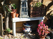 Load image into Gallery viewer, Rustic Bench - "Tarry awhile"