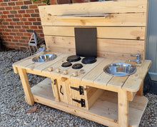 Load image into Gallery viewer, Mud Kitchen - &quot;le Manoir au Mud&quot;
