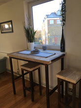 Load image into Gallery viewer, Breakfast Bar &amp; stools- &quot;Clapham Junction&quot;
